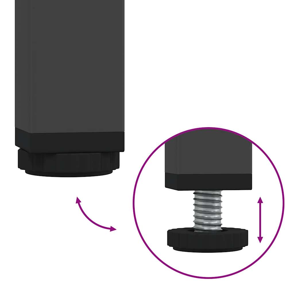 Sideboard Black 135x39x103.5 cm Cold-rolled Steel